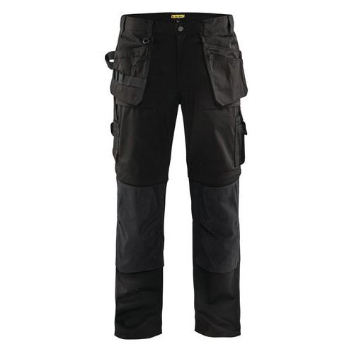 Pantalon De Travail Artisan Bas Amovibles Noir Taille 44l