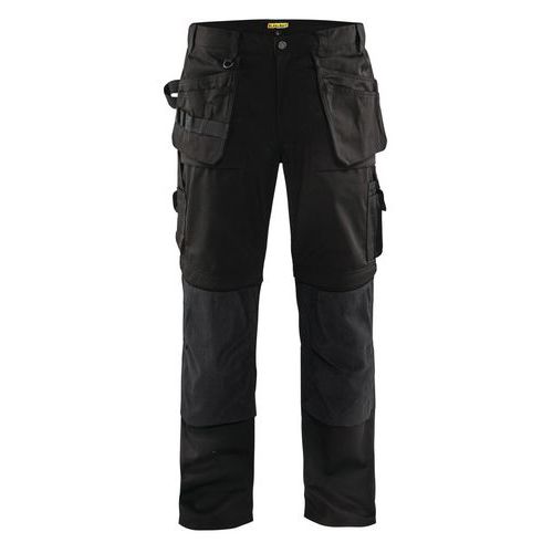Pantalon De Travail Artisan Bas Amovibles Noir Taille 46c