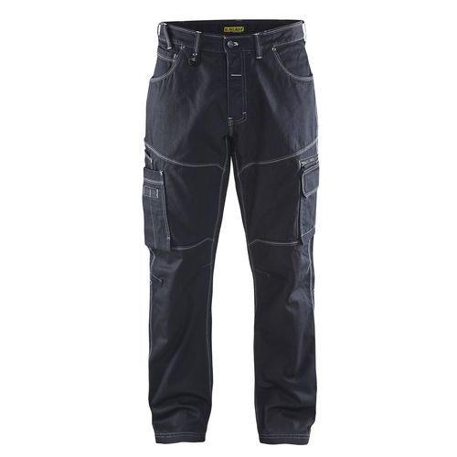 Pantalon De Travail X1900 Urban CorduraÂ® Denim Marine Taille 40l