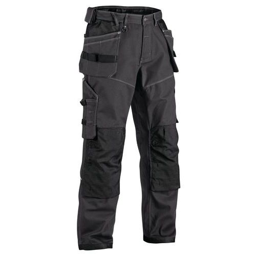 Pantalon De Travail X1900 Artisan CorduraÂ® Nyco Gris Foncé/noir T:58c