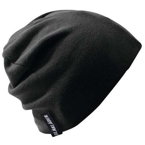 Bonnet Tricoté Noir Taille Unique
