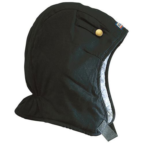 Capuche Casque Noir Taille Unique