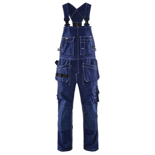 Cotte à Bretelles Marine Taille 54c