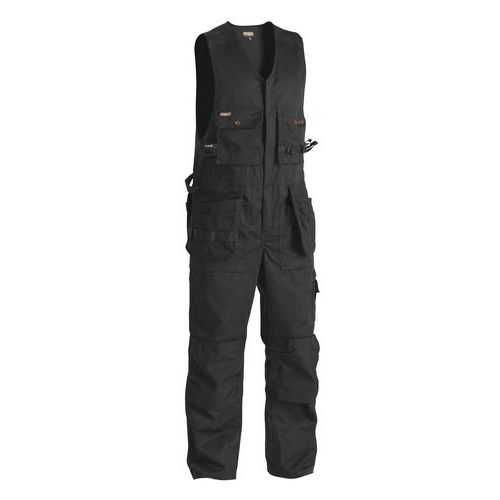 Combinaison De Travail Sans Manches Noir Taille 50