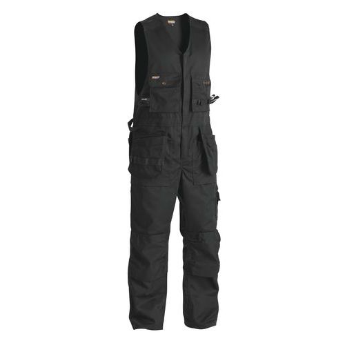 Combinaison De Travail Sans Manches Noir Taille 54