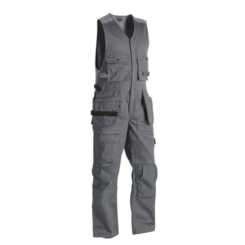 Combinaison De Travail Sans Manches Gris Taille 56