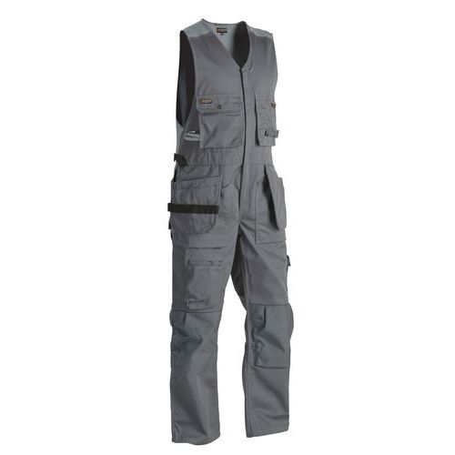 Combinaison De Travail Sans Manches Gris Taille 42l