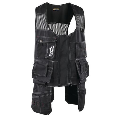 Gilet De Travail Porte-outils X1500 Noir Taille L