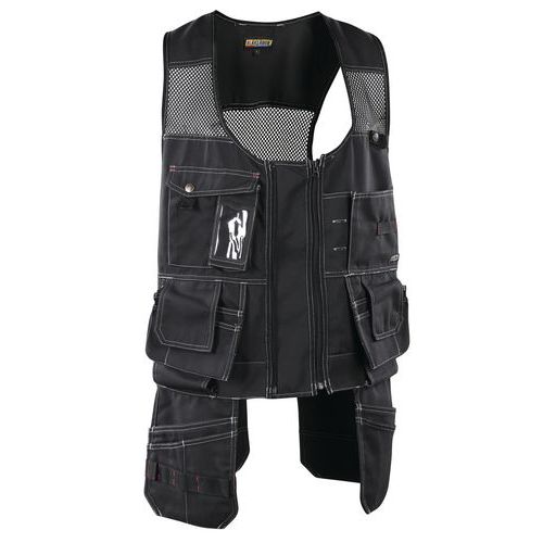 Gilet De Travail Porte-outils X1500 Noir Taille Xxl