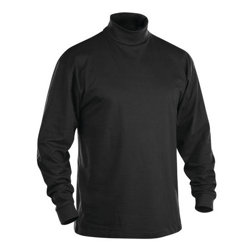 Sous-pull Col Roulé Noir Taille M - Homme
