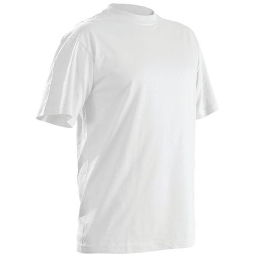 T-shirts Col Rond Pack X5 Blanc Taille L