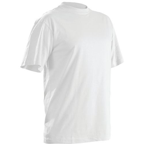 T-shirts Col Rond Pack X5 Blanc Taille S