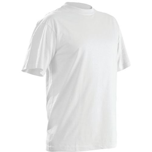 T-shirts Col Rond Pack X5 Blanc Taille Xxxl