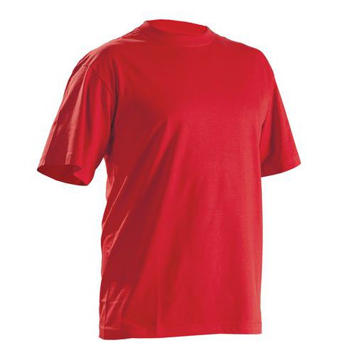 T-shirts Col Rond Pack X5 Rouge Taille Xs