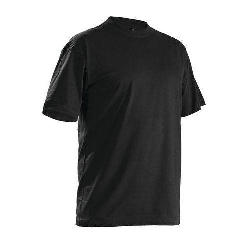 T-shirts Col Rond Pack X5 Noir Taille L