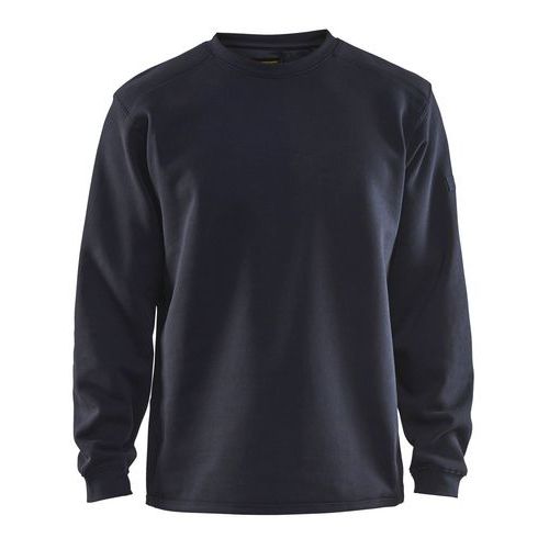 Sweat Col Rond Marine Foncé Taille M