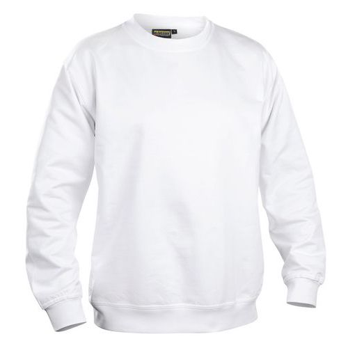 Sweat Col Rond Blanc Taille L