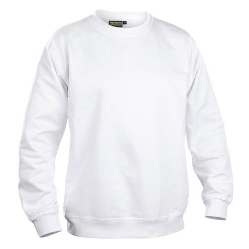 Sweat Col Rond Blanc Taille S