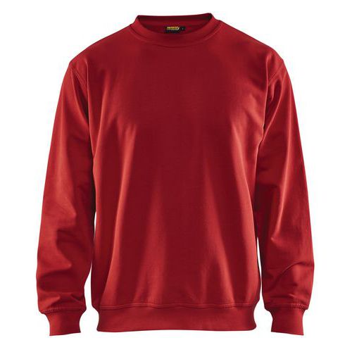 Sweat Col Rond Rouge Taille Xxl