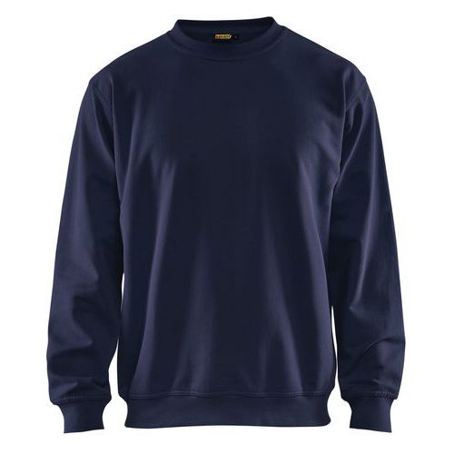Sweat Col Rond Marine Taille 4xl