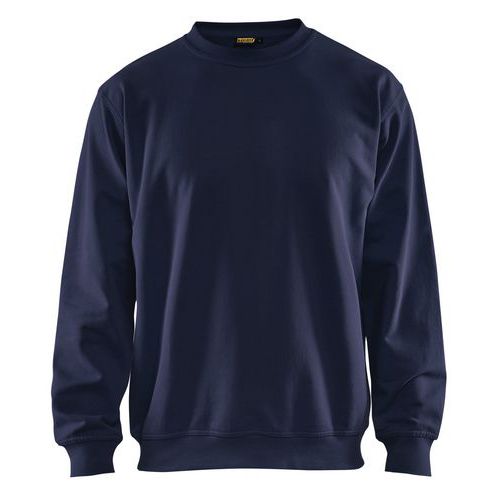 Sweat Col Rond Marine Taille M