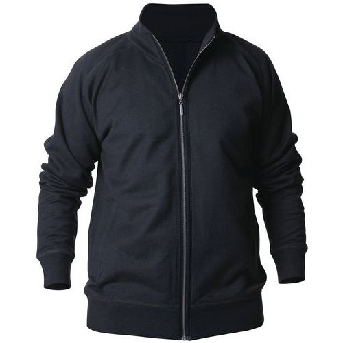 Sweat Zippé Marine Foncé Taille Xs