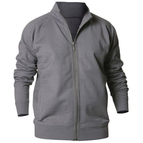 Sweat Zippé Gris Taille M