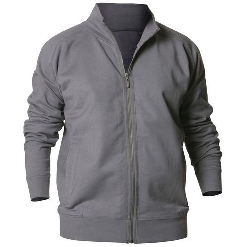 Sweat Zippé Gris Taille S