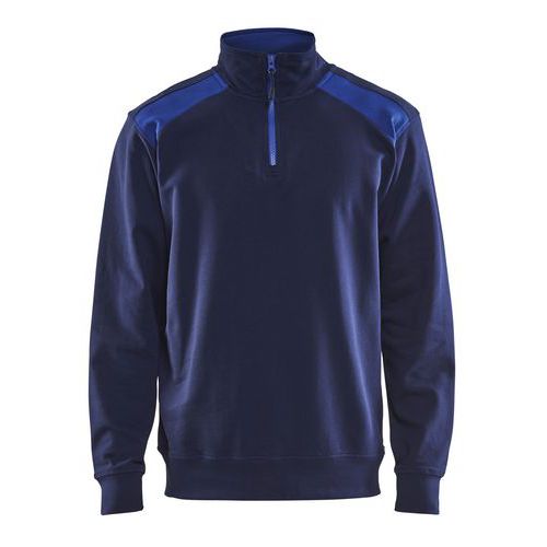 Sweat Camionneur Marine/bleu Roi Taille S