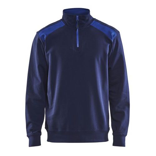 Sweat Camionneur Marine/bleu Roi Taille Xl