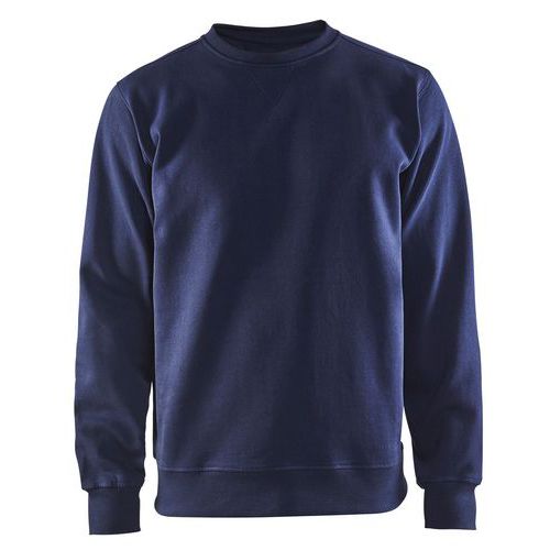 Sweat Col Rond Marine Taille S