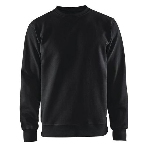 Sweat Col Rond Noir Taille Xxl