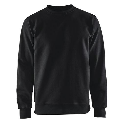 Sweat Col Rond Noir Taille Xxxl