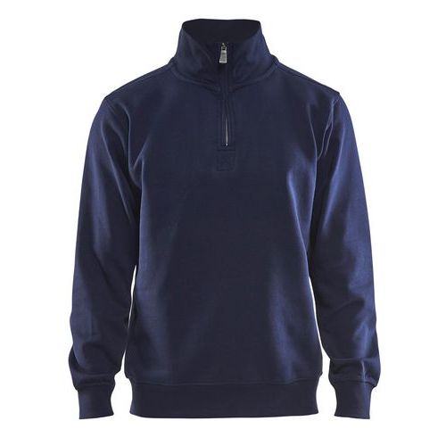 Sweat Col Camionneur Marine Taille S