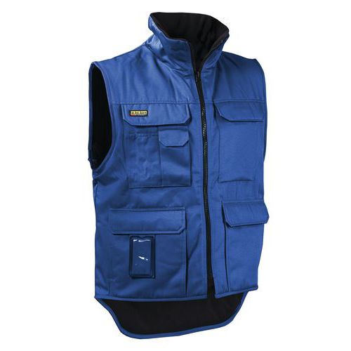 Gilet Sans Manches Hiver Bleu Roi Taille S