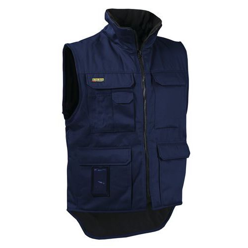 Gilet Sans Manches Hiver Marine Taille S