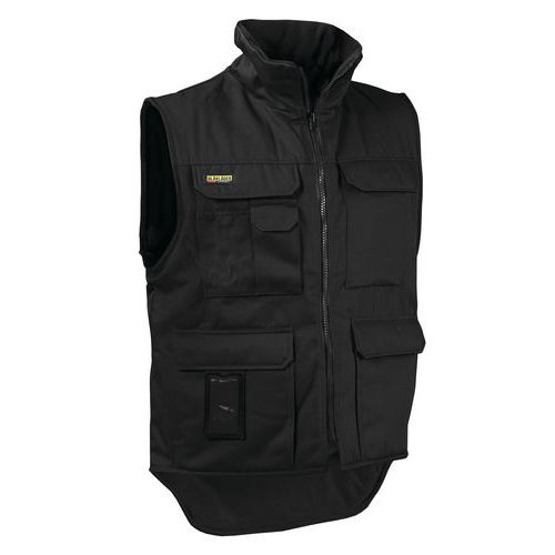 Gilet Sans Manches Hiver Noir Taille L - Homme