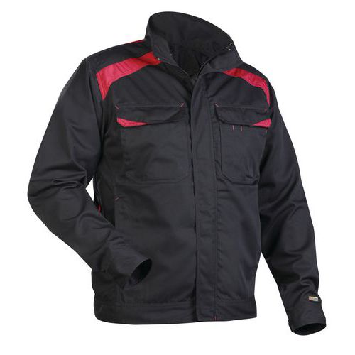 Veste De Travail Industrie Noir/rouge Taille 4xl