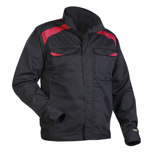 Veste De Travail Industrie Noir/rouge Taille S
