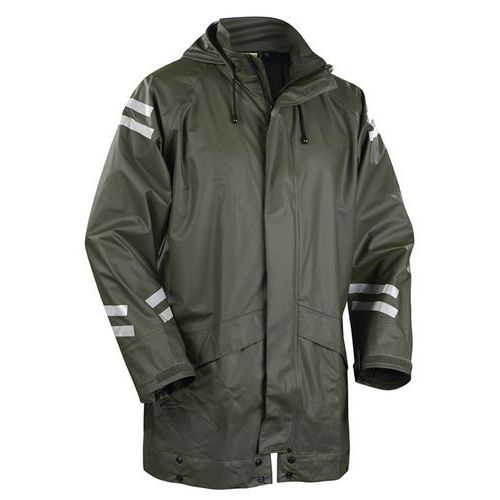 Veste De Pluie Vert Armée Taille Xl
