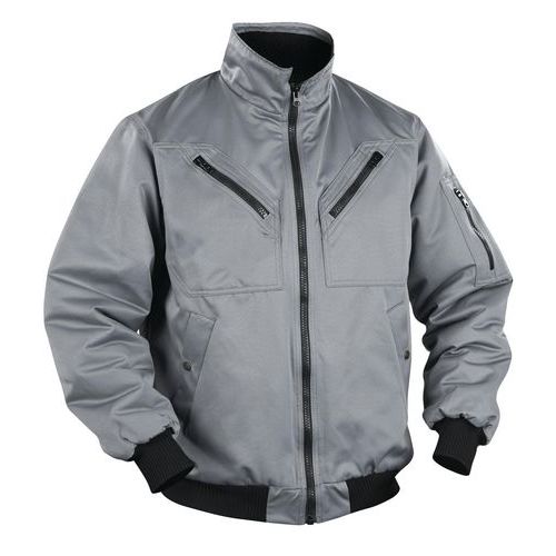 Blouson Pilote Gris Taille S