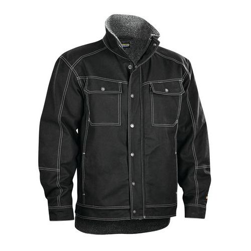 Veste De Travail Artisan Hiver Noir Taille L