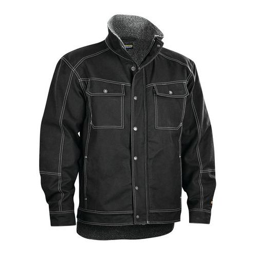 Veste De Travail Artisan Hiver Noir Taille Xl