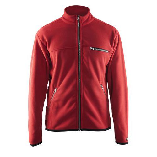Veste Micropolaire Rouge Taille M