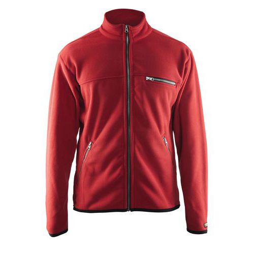 Veste Micropolaire Rouge Taille S
