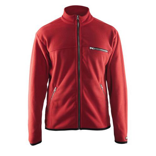Veste Micropolaire Rouge Taille Xl