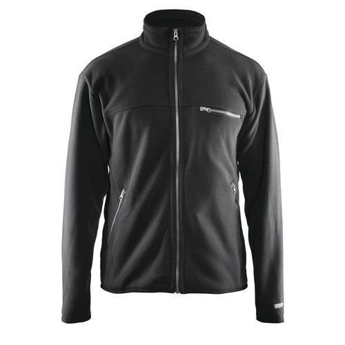 Veste Micropolaire Noir Taille Xl - Homme