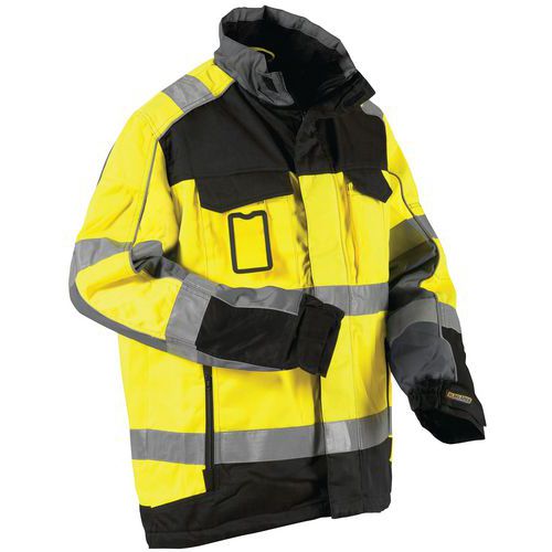 Veste Transport Hiver Jaune/noir Taille S