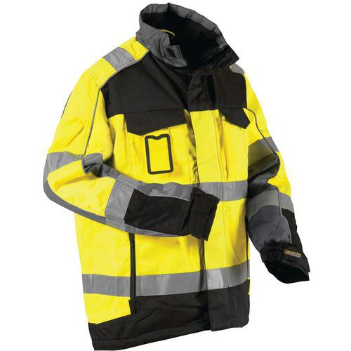 Veste Transport Hiver Jaune/noir Taille Xs