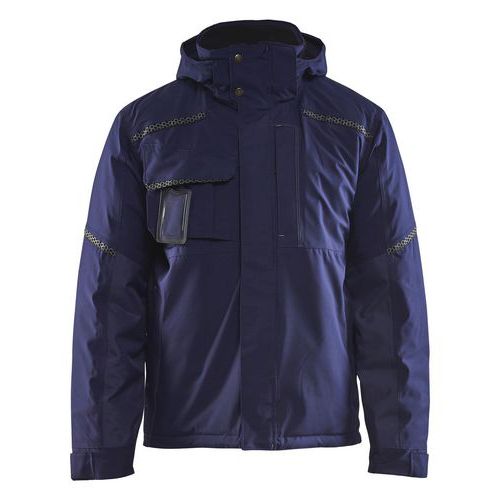 Veste De Travail à Capuche Hiver Stretch Marine Taille M